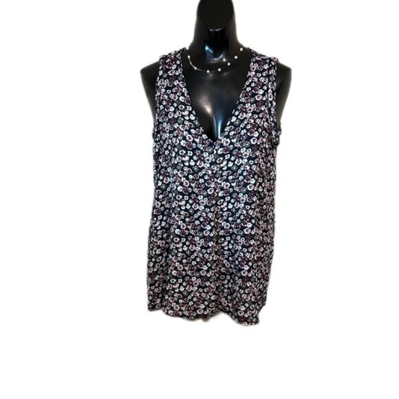 Floral Sleeveless Top - Picture 1 of 4